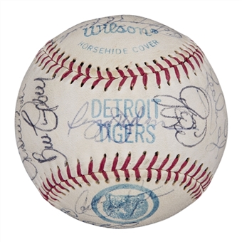 1977 American League All-Stars Team Signed Baseball With 25 Signatures Including Munson, Yastrzemski & Brett (JSA)